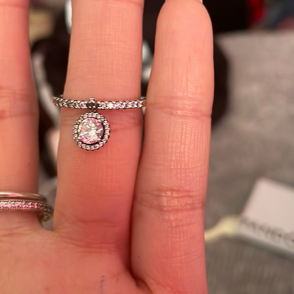 Pandora Silver Ring Size 7.5 (Rare)